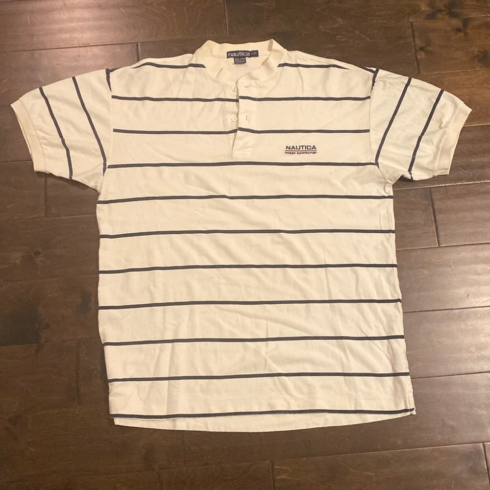 Nautica ocean sportsman 1/4 button nice rare gem